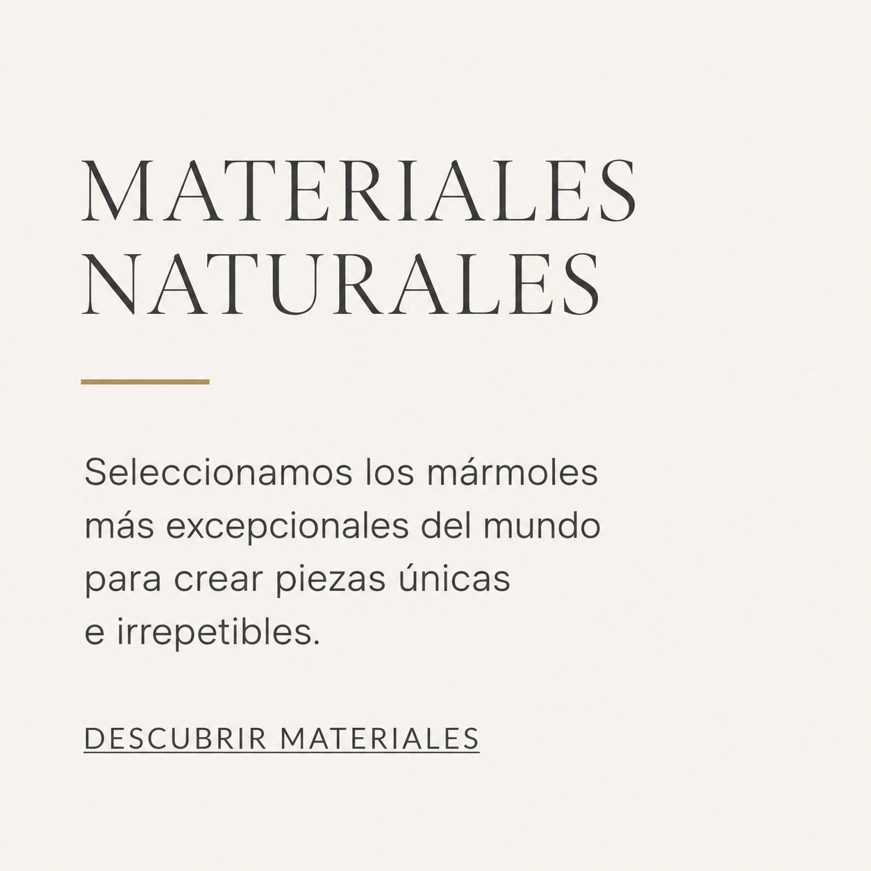 Materiales Naturales